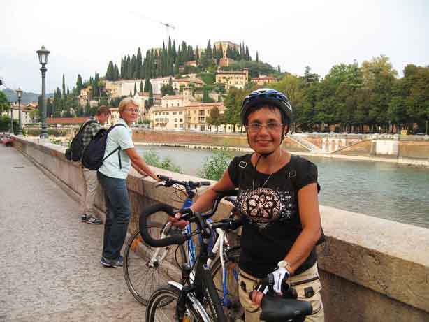 В Вероне с велосипедом
