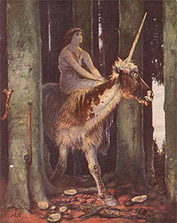 Арнольд Бёклин. Молчание в лесу. 1885 г.