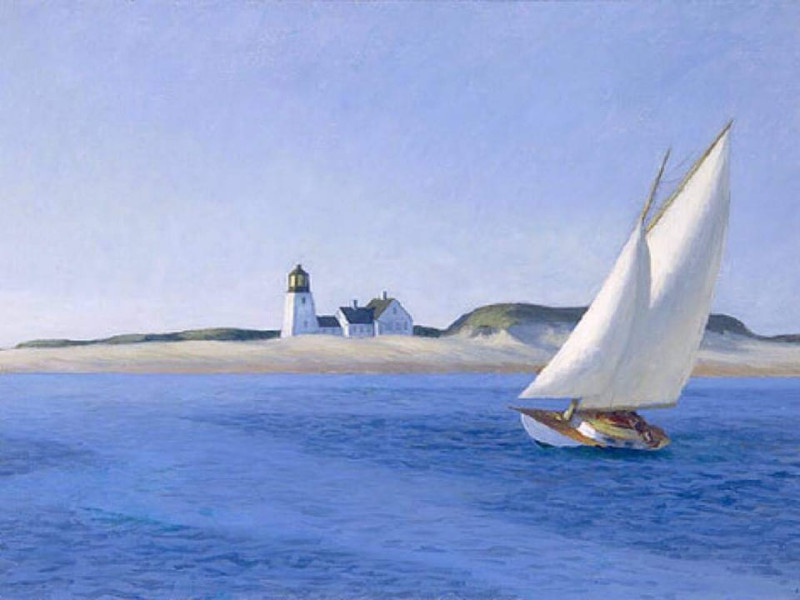 Edward Hopper. The Long Leg, 1935